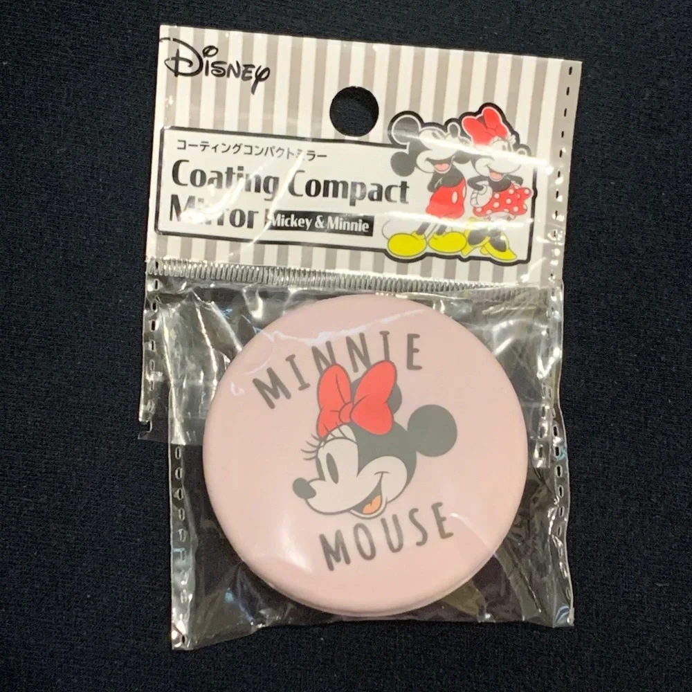 Disney Minnie Mouse Compact Mirror from Japan NWT
